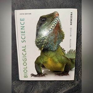 Biological Science Fifth Ed. Freeman Quillin Allison Textbook ISBN 9780321743671
